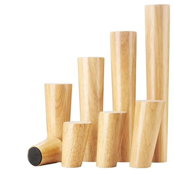 Soffbord>4st Träben Bordsben 8CM 8cm