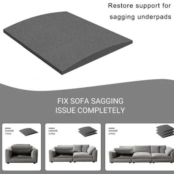 unbranded Soffor>Stadig Skum Soffkudde Förstärkningsinsats Ergonomiska Böjda Designer