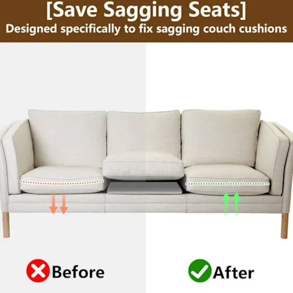 unbranded Soffor>Stadig Skum Soffkudde Förstärkningsinsats Ergonomiska Böjda Designer