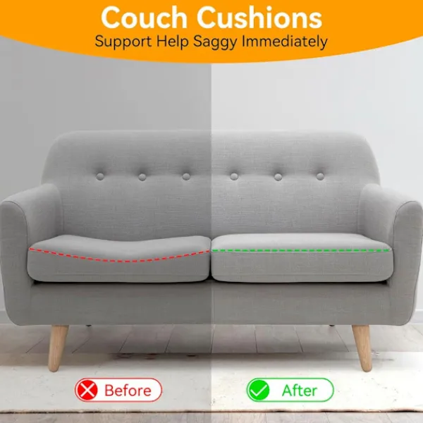 unbranded Soffor>Stadig Skum Soffkudde Förstärkningsinsats Ergonomiska Böjda Designer