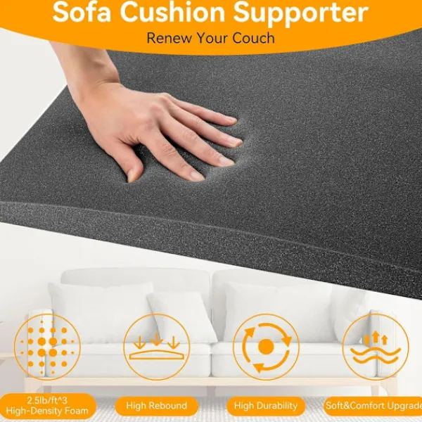 unbranded Soffor>Stadig Skum Soffkudde Förstärkningsinsats Ergonomiska Böjda Designer