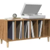 vidaXL Sideboards>Stereobänk artisan ek 100x38x48 cm konstruerat trä
