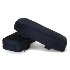 Kontorsmöbler>Stolsarmstödskuddar, 2-pack ergonomiska kontorsstolar med högdensitets minnesskum armbågskuddar