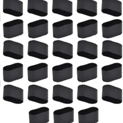 Stolar>Stolsbensskydd 28 stycken rektangulära stolsfötter ovala stolsbensskydd möbelskydd stolsben bordsben silikongummi stolsöverdrag