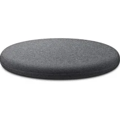 Sittpuffar>Stolsdyna, Rund Memory Foam Sittdyna Ryggstöd Kudde För Stol ljusgrå L