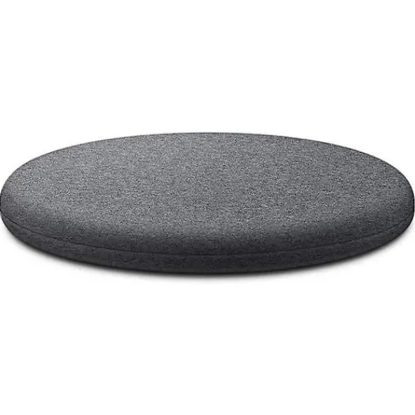 Sittpuffar>Stolsdyna, Rund Memory Foam Sittdyna Ryggstöd Kudde För Stol ljusgrå L