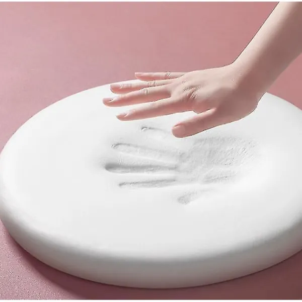 Sittpuffar>Stolsdyna, Rund Sittdyna i Memory Foam Ländryggsstöd för Stol-eyzi (M, Mörkgrön)