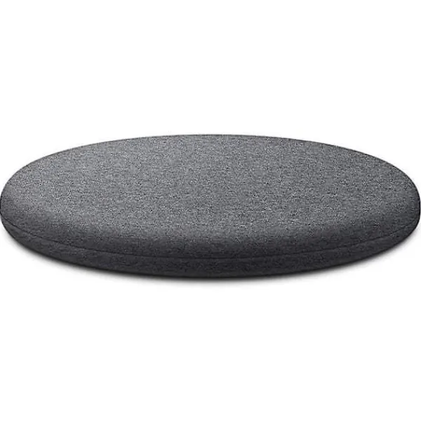 Sittpuffar>Stolsdyna, Rund Sittdyna i Memory Foam Ryggstöd Dyna För Stol db ljusgrå L L