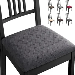 Stolar>Stolskydd 6 stycken Stolskyddsöverdrag Matsalsstolar Överdrag