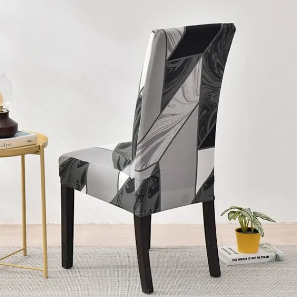 Stolar>Stolskydd Set om 4 Stretch Moderna Stolsöverdrag (4 st, geometri)