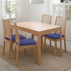 Stolar>Stolsöverdrag Set om 2, Stretch Stolsöverdrag för Matstolar Marinblå 35-48 cm