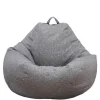 Sittsäckar>Stort Överdrag för Sittsäck Enkel Design Inomhus Lazy Lounger Sofföverdrag för Vuxna Barn Utan Fyllning