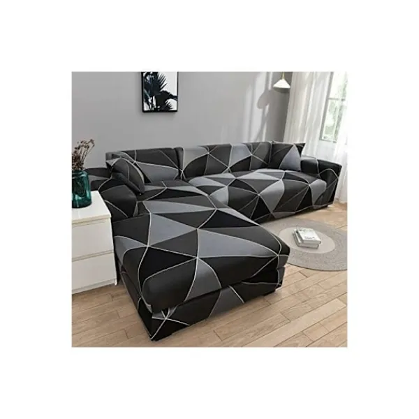 Soffor>Stretch hörnsoffa överdrag L-formad sofföverdrag, för 1/2/3/4 sitssoffa(L-formad hörnsoffa överdrag behöver köpa två) (Färg : D, Storlek: 1 plats (90-140 | Fyndiq