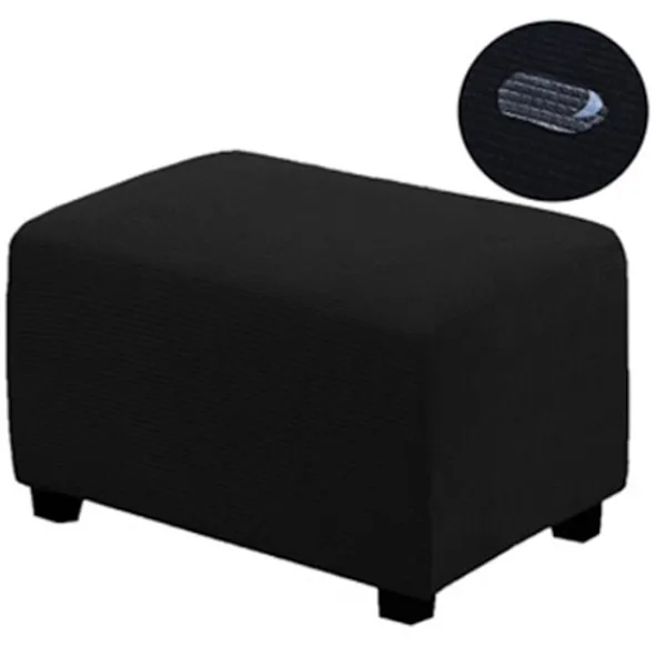 Sittpuffar>Stretch Ottomanöverdrag Ottoman Slipcover Ottoman Skydd