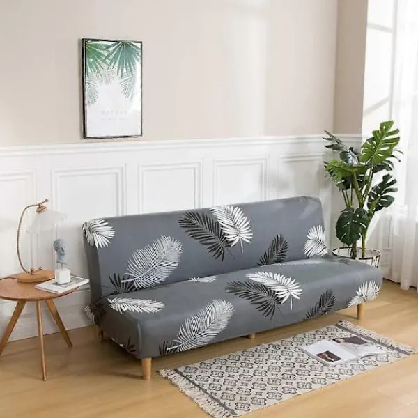 Soffor>Stretch Sofföverdrag 3-sits, Sofföverdrag för Bäddsoffa utan Armstöd 190-220cm 1 st