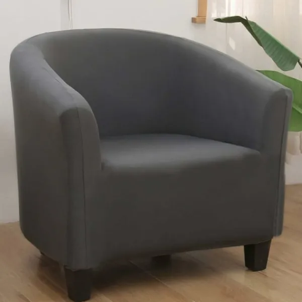 Fåtöljer>Stretchbar fåtöljöverdrag, lätt att installera och tvätta, fåtöljöverdrag med armstöd Chesterfield fåtöljöverdrag för bänk bar vardagsrum möte