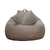 Het rea Sittpuffar>Supererbjudande till lågt pris! Inomhus/Utomhus Vuxen Sittsäck Gaming Stol Extra Stor Sittsäcksöverdrag Brun Brown 500g-Glad