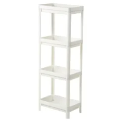 Hyllor>TG Smal Hylla - Badrum - Vit Plast - 100 x 36 x 23 cm Vit