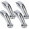 Stolar>Thick Stainless Steel Sofa Legs, 4 Pcs Furniture Legs, Chrome Legs, Furniture Wardrobe Bed Sofa Legs