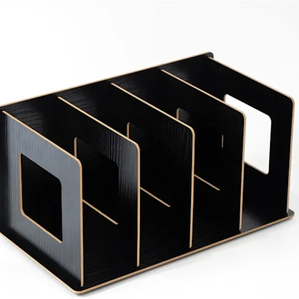 Hyllor>Trä CD & DVD-ställ Bokställ CD & DVD-ställ perfekt hylla förvaring & organisering för CD DVD Blu-Ray Videospel Böcker