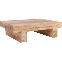 unbranded Pallar>Trästege, liten pall, sängbordspall, inomhus och utomhus, mobil stegbräda, fotpall, badrum, toalett, träpall, dekorationer