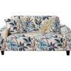 Soffor>Tryckt soffa set Elastisk soffa set mönster dubbel soffa set för 2 kuddar soffa Dubbel soffa Dubbel soffa set (3-sits/