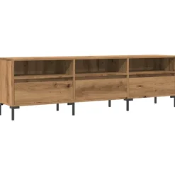 vidaXL Tv-Bänkar>Tv-bänk artisan ek 150x30x44,5 cm konstruerat trä