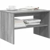 vidaXL Småbord>TV-bänk grå sonoma 60x40x40 cm konstruerat trä