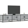 vidaXL Tv-Bänkar>Tv-bänk grå sonoma 180x35x41 cm konstruerat trä