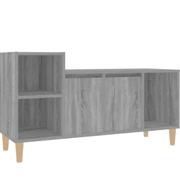 vidaXL Tv-Bänkar>Tv-bänk grå sonoma 100x35x55 cm konstruerat trä