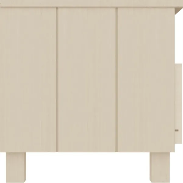 vidaXL Tv-Bänkar>Tv-bänk HAMAR honungsbrun 106x40x40 cm massiv furu