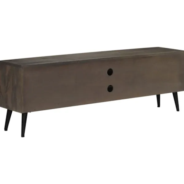 vidaXL Tv-Bänkar>TV-bänk massivt mangoträ 140x30x45 cm