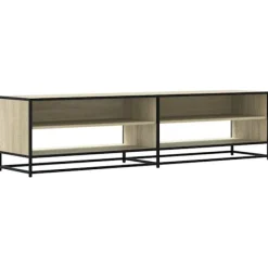 vidaXL Tv-Bänkar>Tv-bänk sonama-ek 180,5x40x46 cm konstruerat trä