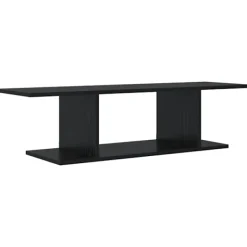 vidaXL Tv-Bänkar>TV-bänkset Svart 103 x 30 x 26,5 cm Konstruerat trä