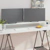 vidaXL Kontorsmöbler>Tv/monitor-ställ glas grön 120x30x13 cm