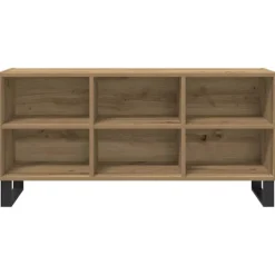 vidaXL Tv-Bänkar>TV-skåp Artisan Ek 103,5 x 30 x 50 cm Konstruerat trä
