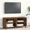 vidaXL Tv-Bänkar>TV-skåp Brun 90 x 35 x 40,5 cm Konstruerat trä