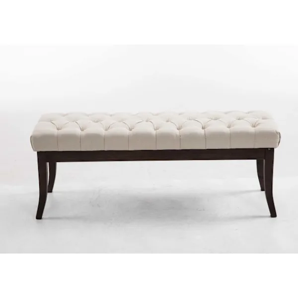 BellaFurn Soffor>Tyg SOFA - Designer Sofa - Elegant extra sittrum för gäster | Färg: Crème | Storlek: 120 cm