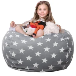 Sittsäckar>Uppstoppade djur Förvaring Bean Bag Stol cover 24 inch