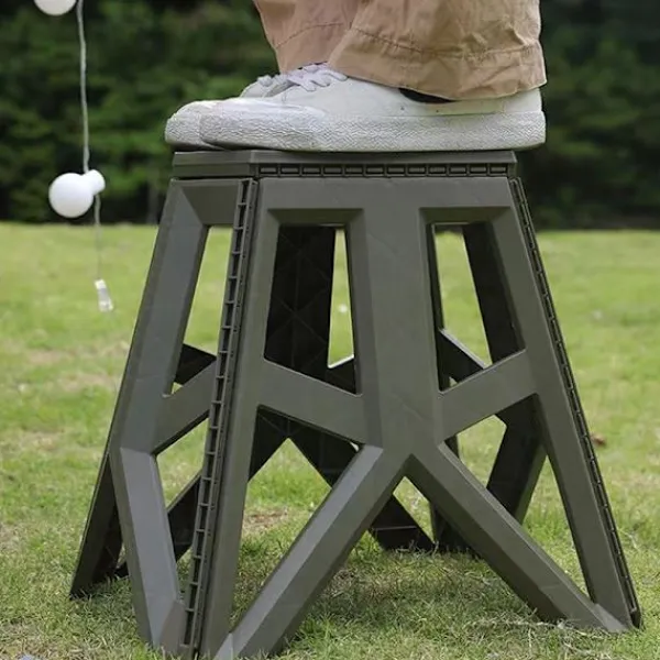 HEET Pallar>Utomhus bärbar hopfällbar pall Högt bärande handtagsdesign L1