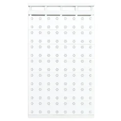 Hyllor>Utrymmesbesparande Stansfri Garderobshylla Stark Lastkapacitet Hem Garderobsavdelare 73-125 cm 28,7-49,2 tum