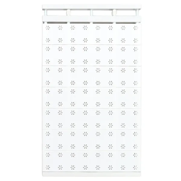 Hyllor>Utrymmesbesparande Stansfri Garderobshylla Stark Lastkapacitet Hem Garderobsavdelare 73-125 cm 28,7-49,2 tum