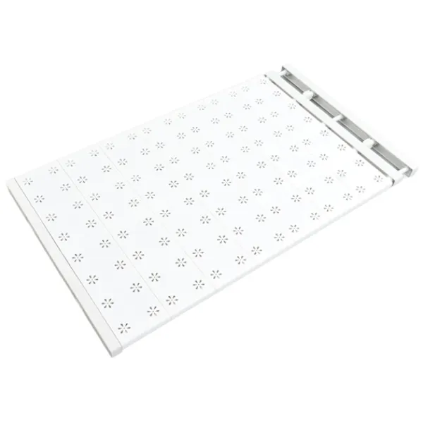 Hyllor>Utrymmesbesparande Stansfri Garderobshylla Stark Lastkapacitet Hem Garderobsavdelare 73-125 cm 28,7-49,2 tum