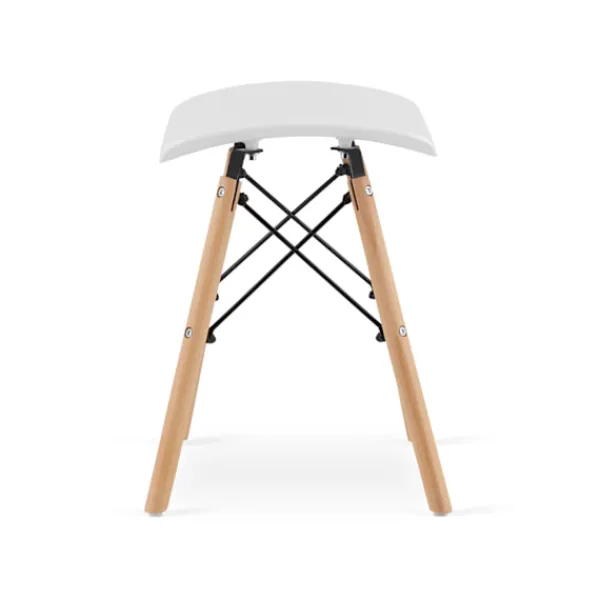 Valora Pallar>CORFU Pall Vit Ergonomisk Design för Kök x2