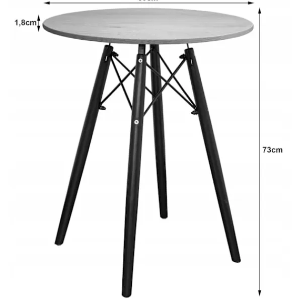 Valora Matgrupper>KOVA 60 runda askbordsset modern design x2