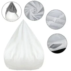 Sittsäckar>Vattentät Innerfodral för Lazy Bean Bag Sofa, Utan Fyllning - Storlek 100x120 cm