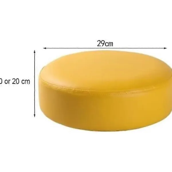 Sittpuffar>Vattentät Läderpall, Ottoman Fotpall, Utomhus Fotpall, Stolhöjare