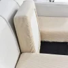 Soffor>Överdrag för soffsittdyna, stretchigt överdrag för soffsittdyna, elastiska dynöverdrag, överdrag för soffsittdyna, halkfritt tyg tartan