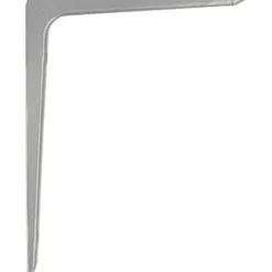 Hyllor>Vägghyllskonsol - AMIG - Palomilla - Stål - Grå - 250x200 mm Metallic Grå[CO]