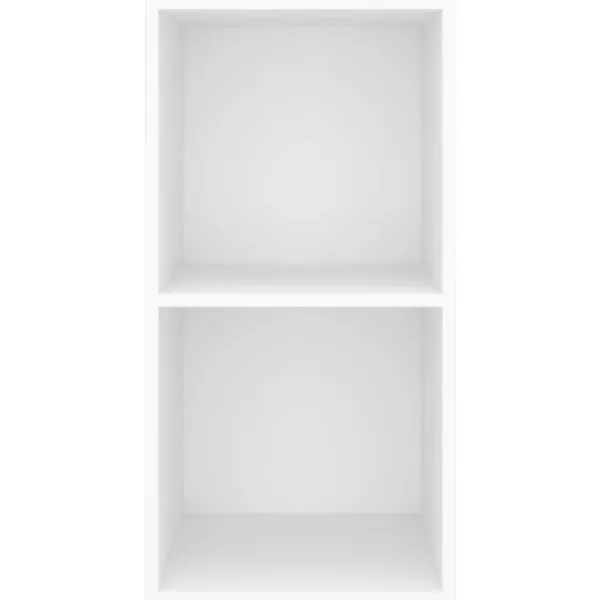 vidaXL Tv-Bänkar>Väggmonterad tv-bänk vit 37x37x72 cm konstruerat trä